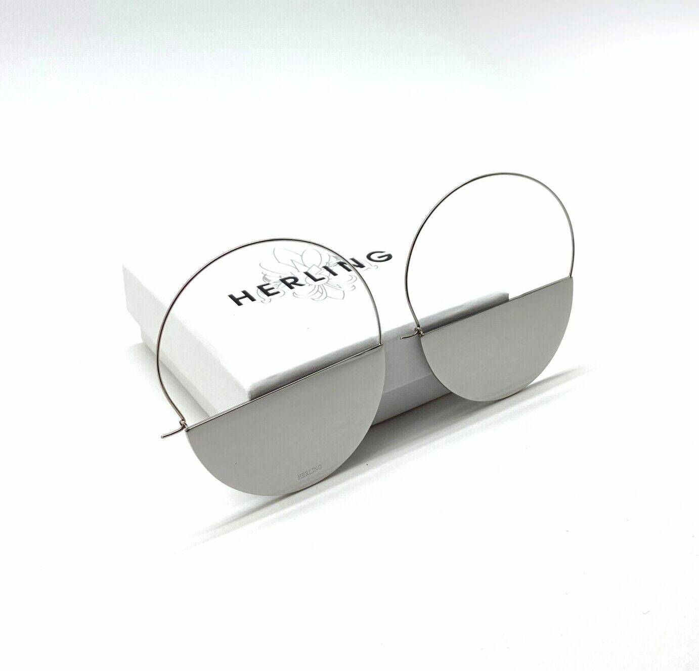 Half moon earrings in premium stainless steel